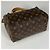 Bolso Louis Vuitton Monogram Brown Speedy 25 Castaño - vista 2