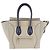 Céline Celine Leder Bicolor Tote Bag Beige