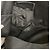 Borsa tote Fendi nera in pelle e cotone Nero - vista 6