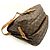 Borsa a Spalla Louis Vuitton Saumur 30 Marrone Monogramma - vista 4