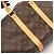 Borsa Boston Louis Vuitton Keepall 45 Monogram Marrone - vista 8