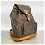 Zaino Louis Vuitton Monogram Montsouris GM Marrone - vista 2