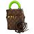 Borsa Louis Vuitton Monogram Vertical Box Trunk Marrone