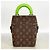 Borsa Louis Vuitton Monogram Vertical Box Trunk Marrone - vista 11