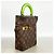 Borsa Louis Vuitton Monogram Vertical Box Trunk Marrone - vista 2
