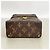 Borsa Louis Vuitton Monogram Vertical Box Trunk Marrone - vista 3