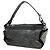Chanel Paris Biarritz Canvas Schultertasche Schwarz
