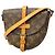 Borsa a Spalla Louis Vuitton Monogram Chantilly PM Marrone