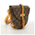 Borsa a Spalla Louis Vuitton Monogram Chantilly PM Marrone - vista 2