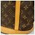 Borsa Tote Louis Vuitton Monogram Bucket GM Marrone - vista 9