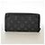 Louis Vuitton Monogram Eclipse Trunk Zippy Wallet Black - view 9
