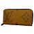 Louis Vuitton Monogram Giant Reverse Zippy Wallet Braun
