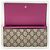 Cartera larga Gucci GG Pattern Roja Beige - vista 8