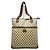 Borsa Tote Old GG Supreme Gucci Sherry Brown da donna Marrone