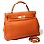 Hermès Borsa Hermes Kelly 32 in pelle Togo Arancione
