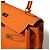 Hermès Borsa Hermes Kelly 32 in pelle Togo Arancione - vista 25