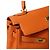 Hermès Borsa Hermes Kelly 32 in pelle Togo Arancione - vista 27