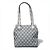 Gucci Tote Bag aus GG Canvas in Grau Braun - Ansicht 2