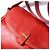 Borsa a tracolla in pelle rossa Loewe Rosso - vista 4