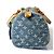 Borsa Louis Vuitton Neo Speedy Mini Boston Blu Monogramma - vista 4