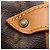Borsa a Spalla Louis Vuitton Saumur 35 Monogram Marrone - vista 11