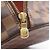 Borsa Louis Vuitton Papillon 30 Damier Ebene Marrone - vista 8