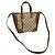 Borsa Gucci GG Canvas Beige Marrone - vista 13