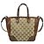 Borsa Gucci GG Canvas Beige Marrone - vista 3