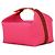 Hermès Hermes Bride-à-Black GM Hibiscus Canvas Handbag Pouch Rot - Ansicht 2
