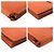 Hermès Cartera Hermes Bearn Soufflé Orange Naranja - vista 3