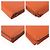 Hermès Cartera Hermes Bearn Soufflé Orange Naranja - vista 4