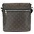 Borsa a Spalla Louis Vuitton Monogram Macassar Bass MM Marrone Marrone scuro Monogramma - vista 2