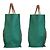 FENDI Zucca Brown Green Canvas Leather Tote Bag Handbag Marrone Verde - vista 7
