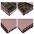 Fendi Zucca F Leather Folding Wallet Brown Pink - view 3