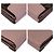 Fendi Zucca F Leather Folding Wallet Brown Pink - view 4