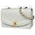 Borsa a Spalla Chanel Diana Matelassé Bianco