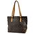 Borsa Tote Cabas Piano Louis Vuitton Marrone