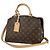 Borsa Louis Vuitton Petit Palais PM Marrone