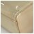 Borsa Chanel in vernice beige - vista 3