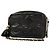 Borsa a tracolla Chanel in pelle nera Nero