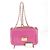 Borsa a tracolla Fendi rosa