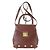 Borsa a tracolla in pelle marrone Salvatore Ferragamo