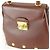 Borsa a tracolla in pelle marrone Salvatore Ferragamo - vista 10