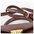 Borsa a tracolla in pelle marrone Salvatore Ferragamo - vista 9