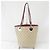 Sacola Tote Gucci em lona GG bege - vista 2
