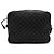 Borsa a tracolla Louis Vuitton Damier Graphite Io Nero - vista 3