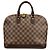 Borsa Louis Vuitton Alma Damier Marrone