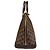 Borsa Louis Vuitton Alma Damier Marrone - vista 4