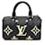 Borsa Louis Vuitton Nano Speedy Nero Multicolore Beige Monogramma - vista 3