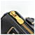 Borsa Louis Vuitton Nano Speedy Nero Multicolore Beige Monogramma - vista 8